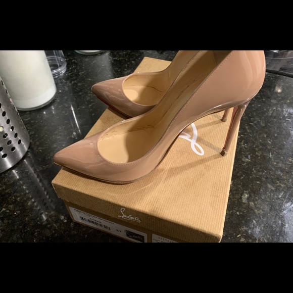 SOLD!Christian Louboutin pigalle follies 100mm 37 - Picture 8 of 8